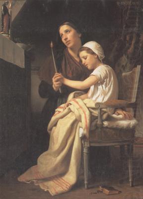The Thank Offering (mk26), Adolphe William Bouguereau